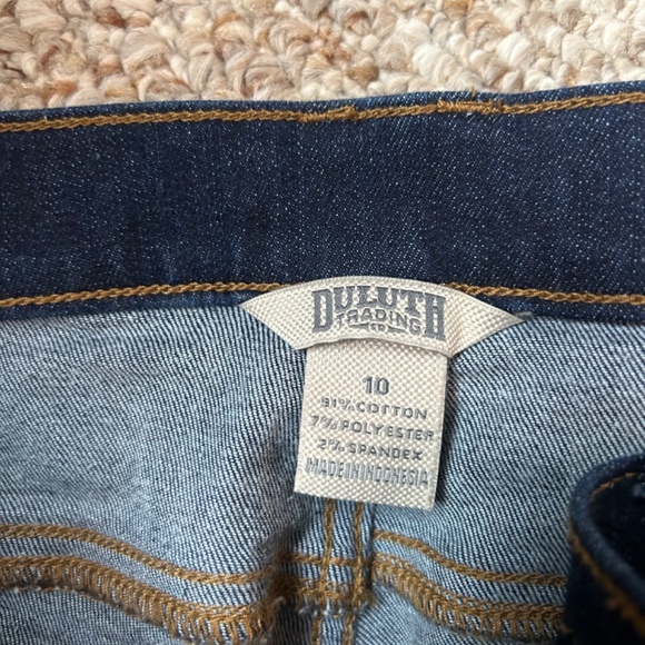 Duluth Trading Co DuluthFlex Skinny Jeans size 10 - Picture 2 of 3
